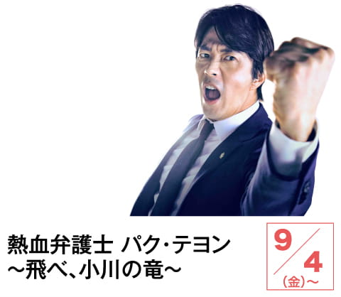 熱血弁護士 パク・テヨン~飛べ、小川の竜~ | ホームドラマチャンネル