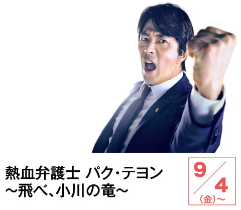 熱血弁護士 パク・テヨン~飛べ、小川の竜~ | ホームドラマチャンネル