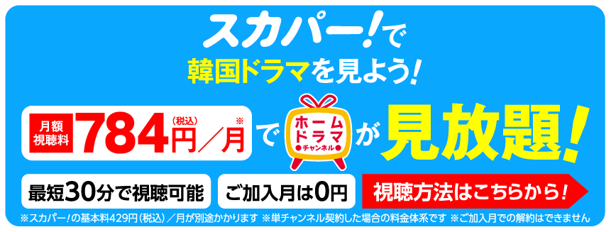 韓流最新ラインアップ見るならスカパー！