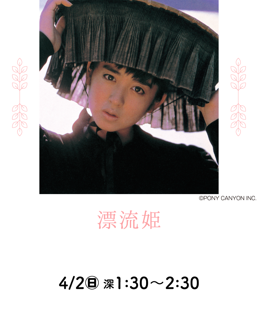 漂流姫 | 「斉藤由貴セレクション」特設サイト｜ホームドラマチャンネル